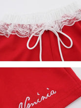 Lace Detail Shorts OutfitFlow